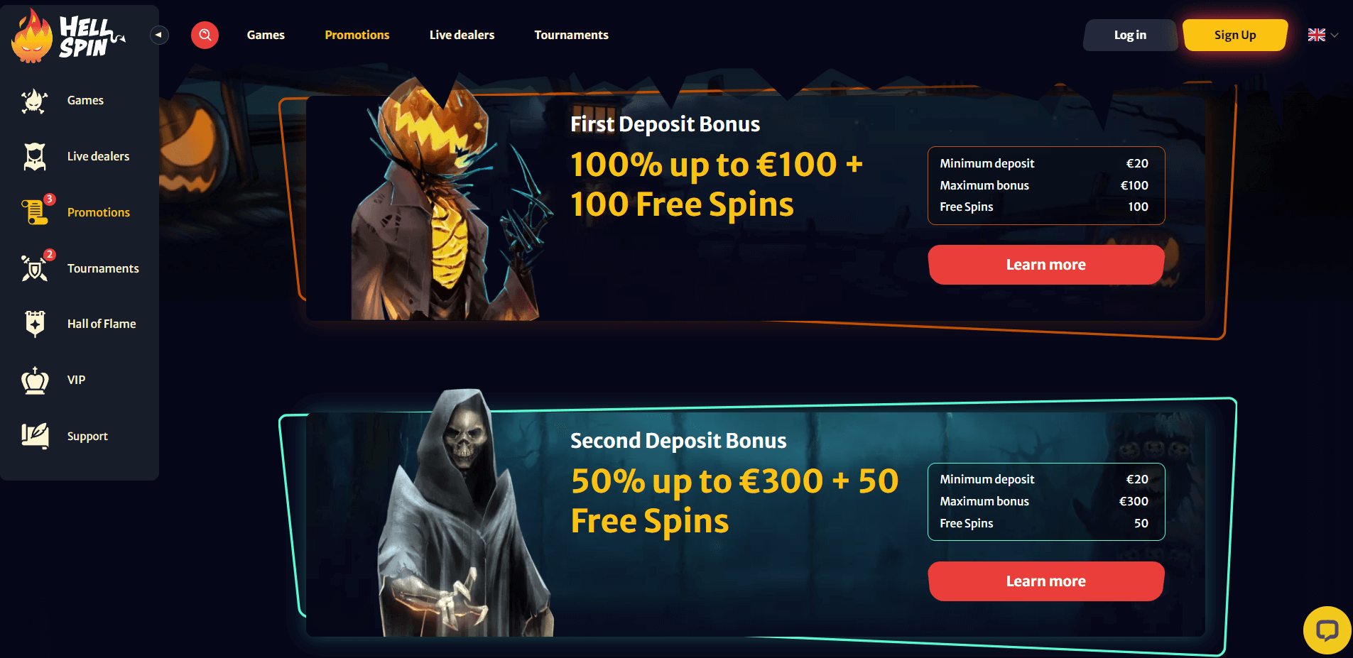 hell spin welcome bonus - The Daily Star Ireland