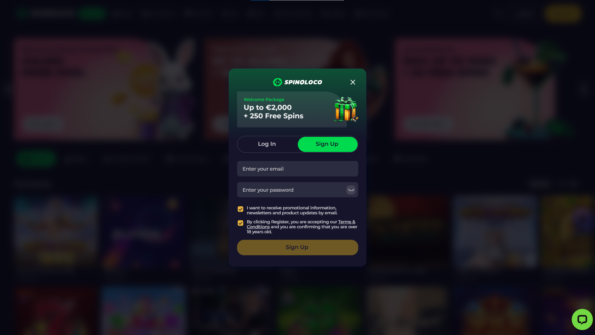 Step-by-Step Guide for the Registration Process in Spinoloco