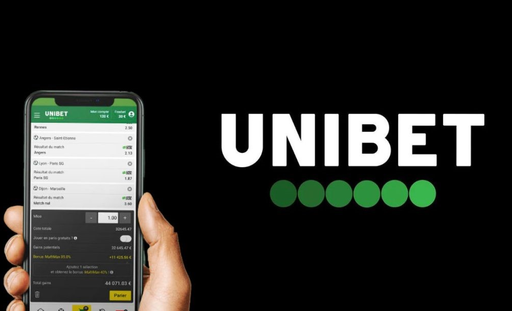 Overview of the mobile version of Unibet Ireland