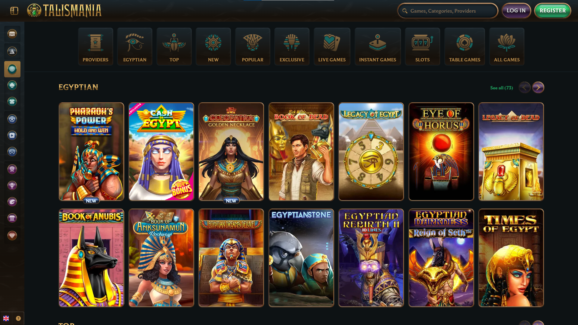 Overview of the Slot Games Available in Talismania Casino Ireland